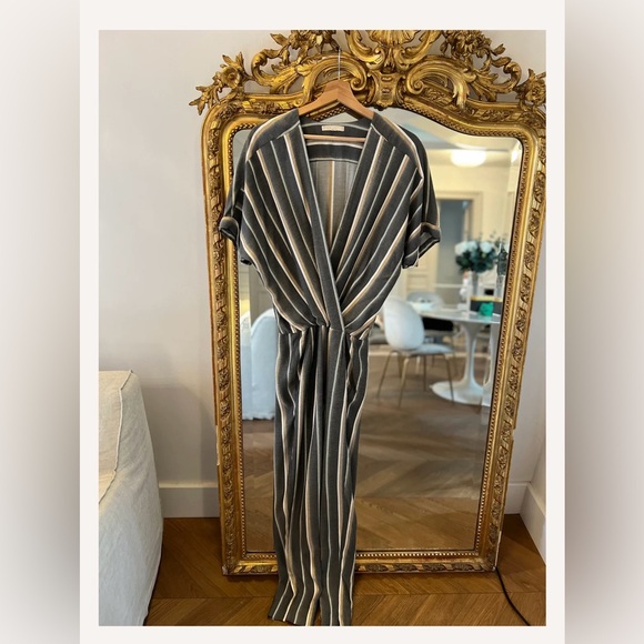 Maje combinaison Striped Jumpsuit - Picture 7 of 7